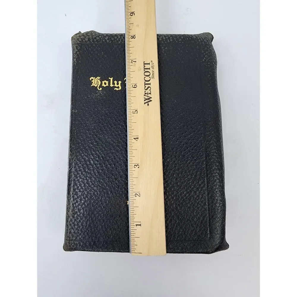 National Bible Press Old & New Testament Pronouncing Red Letter Teacher Ed. 60's